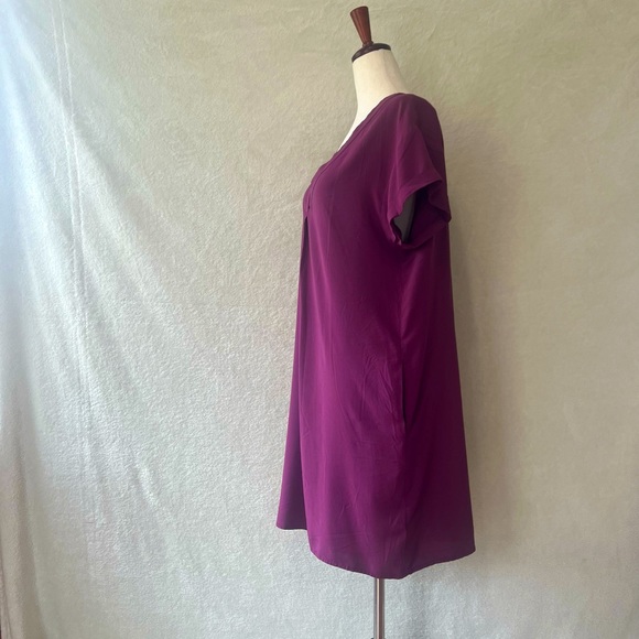 GAL Maroon Womenβs Size Small Loose Dress - Picture 5 of 7